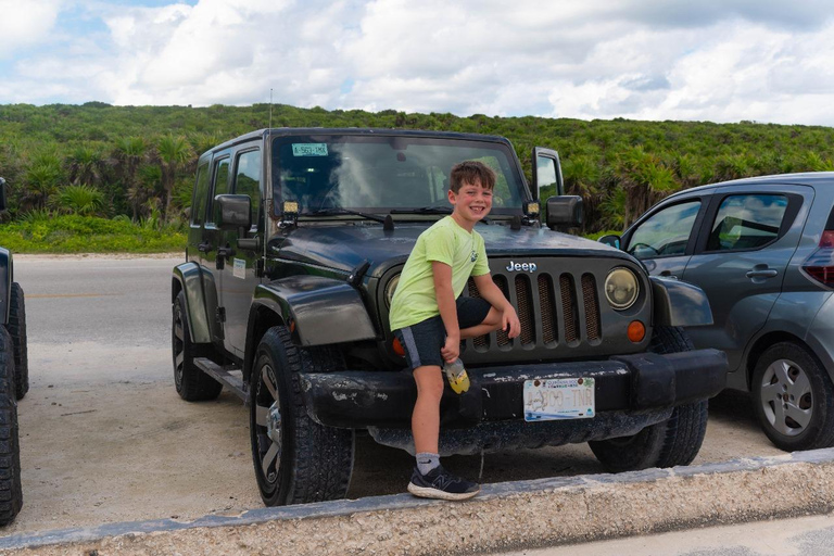 Cozumel Private Jeep Tour with Lunch and Snorkeling