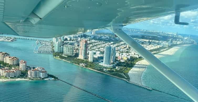 Miami Beach: South Beach Private Airplane Tour with Drinks photo 14