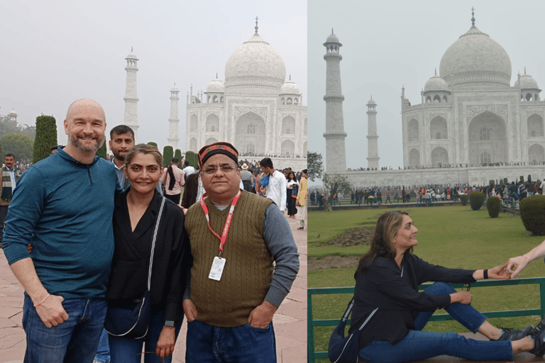 From Delhi : Taj Mahal Sunrise & Agra Fort Day Tour by Car