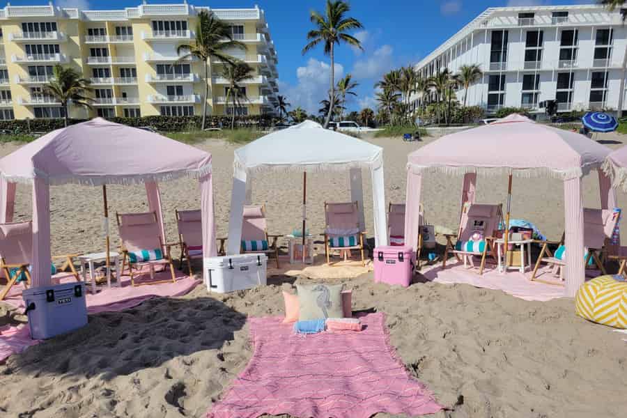 West Palm Beach: Strandtag mit eigener Cabana. Foto: GetYourGuide