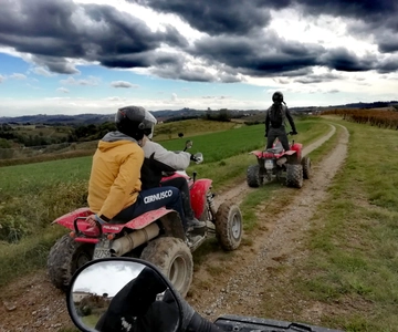 Quad & E-Bike - Monferrato-bakkerne - Unesco-vinkældertur