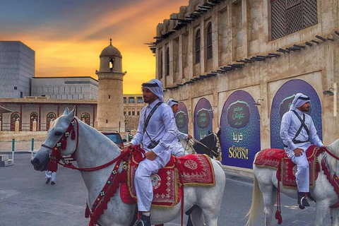 Doha: Guided City Tour With All Attractions, Pickup/Drop-Off Group City Tour