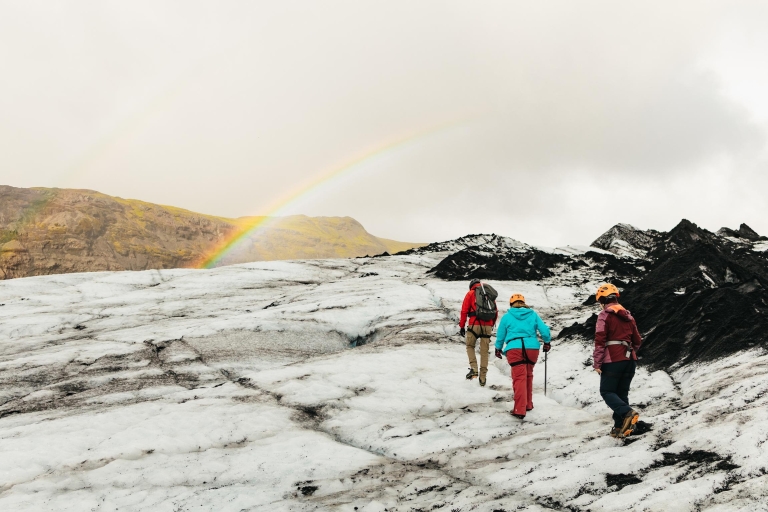 Reykjavik: cascadas del sur salvaje, playa negra y glaciarTour con caminata por el glaciar