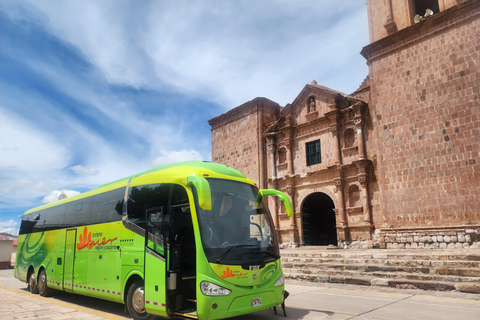 Bus de Puno a Cusco : Touristische Bus Ruta del Sol Puno Cusco