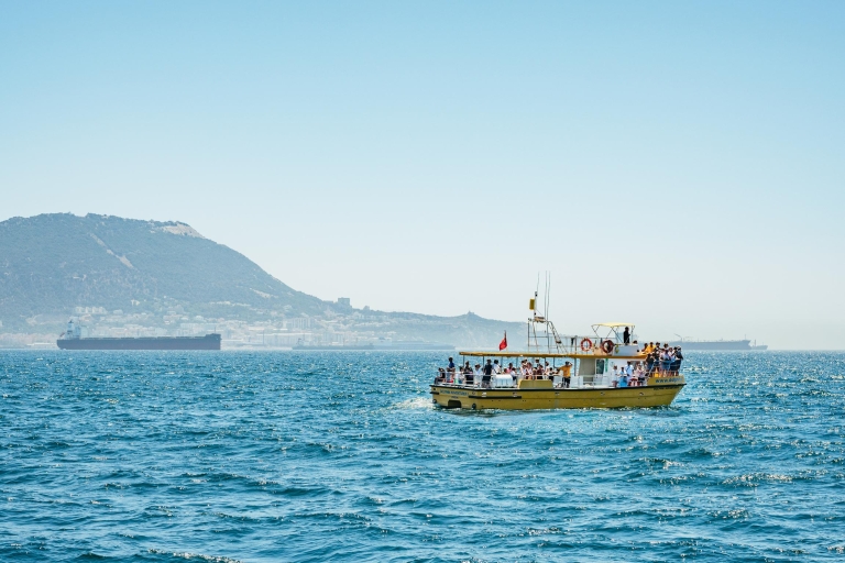 Z Malagi: rejs statkiem po Gibraltarze i delfinachZ plaży Fuengirola Los Boliches