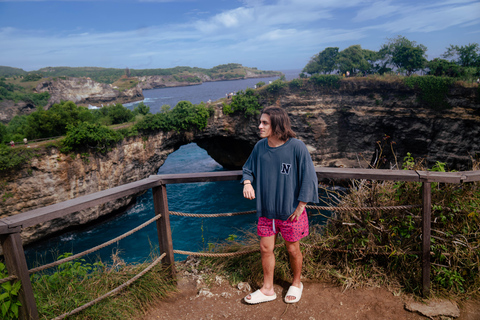 From Lembongan: Nusa Penida East & West Highlight Day Tour Penida West Coast Tour with Meeting Point at Port