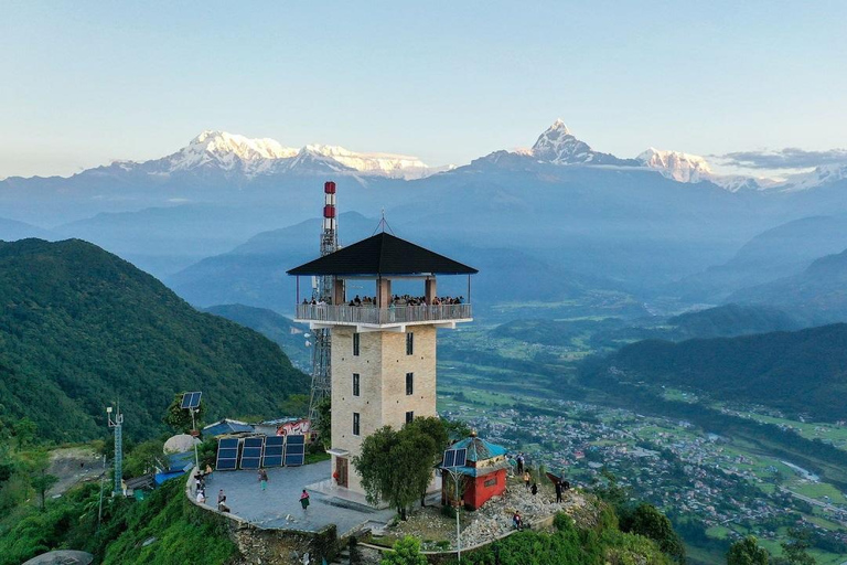 Pokhara: najważniejsze atrakcje z kolejką linową, Sarangkot i pieszą wycieczką