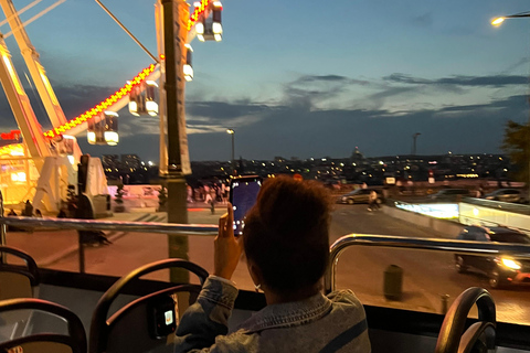 Bruxelles : Visite en bus du coucher du soleil et grande roue &quot;The View