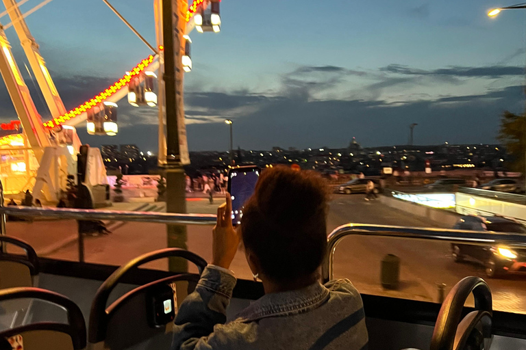 Bruxelles : Visite en bus du coucher du soleil et grande roue &quot;The View