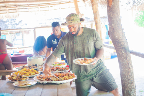 Zanzibar : Safari au lagon bleu avec plongée en apnée et déjeuner