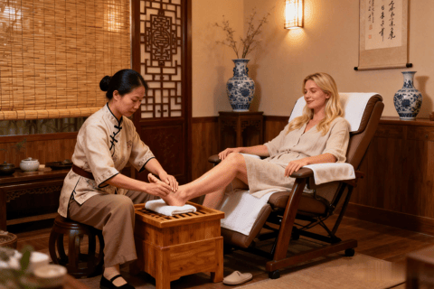 Shanghai Wellness & Culture Tour: Massage & City Walk Massage & City Walk