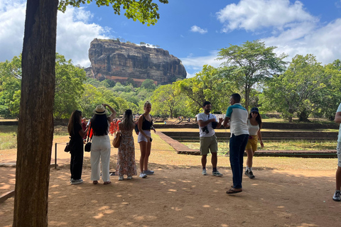 Excursão diurna a Sigiriya e Dambulla saindo de Ella