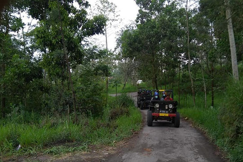 Kedung Kayang Waterfall and Merapi Jeep Lava Tour