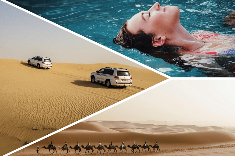 Doha Desert & Inland Sea Safari with Water Stop Swimming Desert Experience – Budget Shared