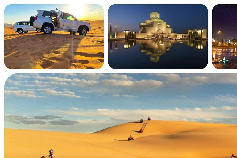 Doha: 7 hours City Tour with Desert Safari and Hotel Pickup