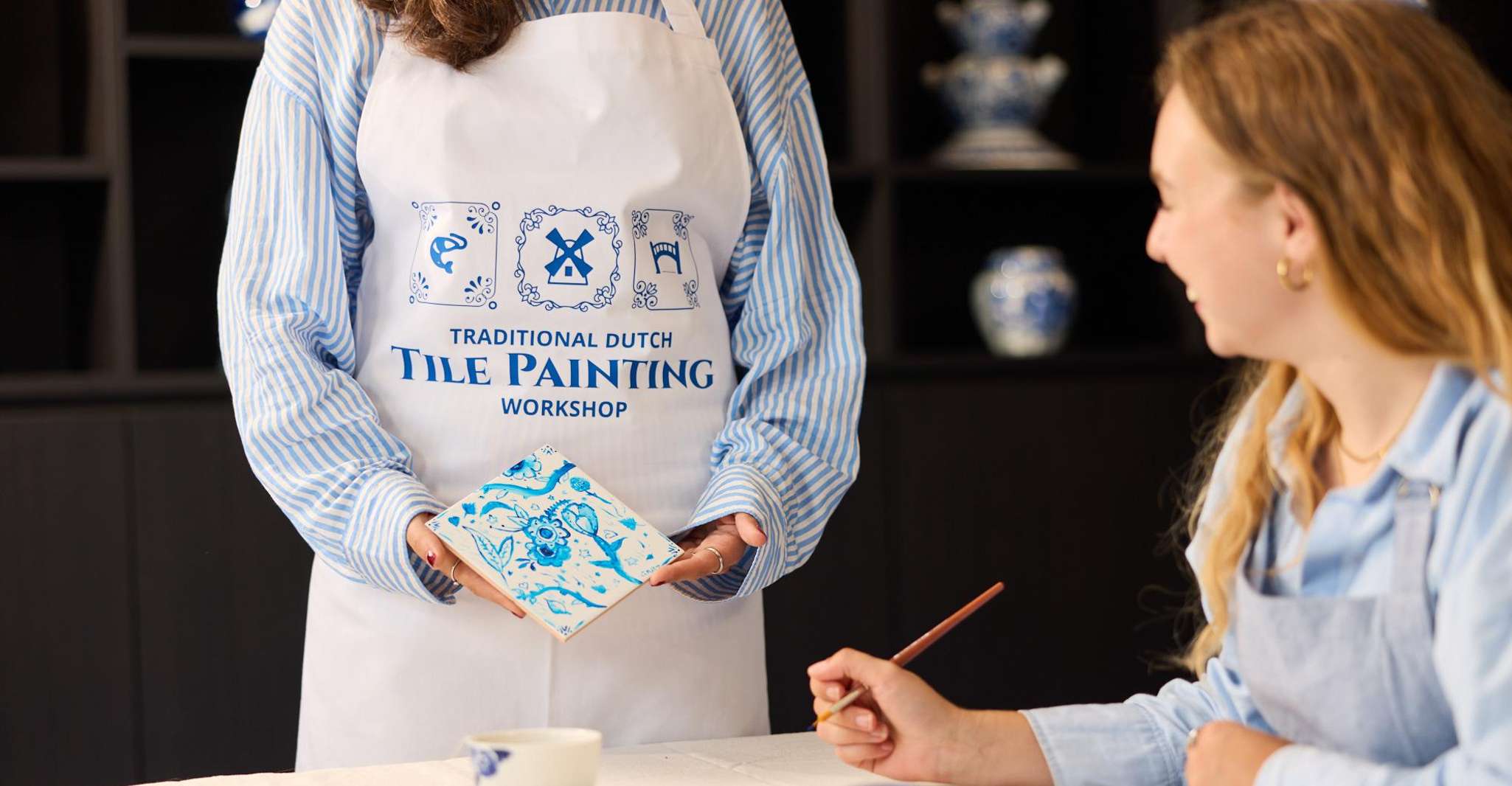 Amsterdam: Traditional Dutch Blue Tile Painting Workshop photo 13
