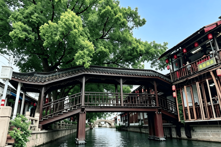 One Day at Shanghai Film Park and Zhujiajiao Water Town