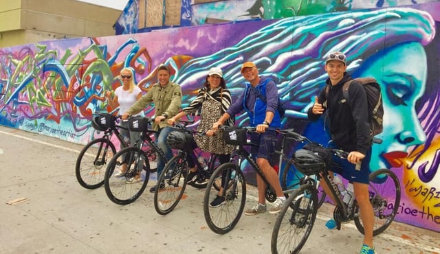 Los Angeles Recorrido guiado en bicicleta eléctrica por Hollywood