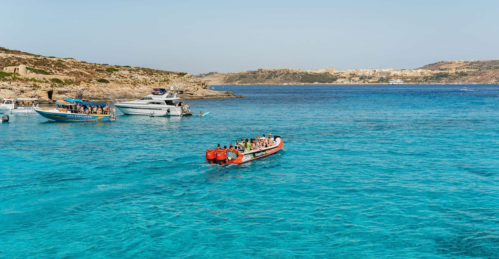 Malta, Gozo & Comino Islands, Blue Lagoon & Seacaves Tour - Housity