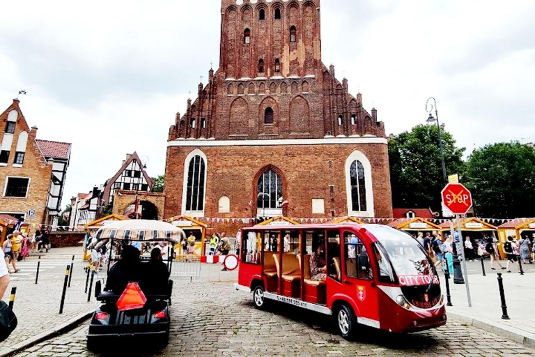 Danzig: VIP Stadtführung Golf Cart 2h+Gradowa Hill View PointDanzig: VIP City Sightseeing Tour Golf Cart 2h+Gradowa Hügel