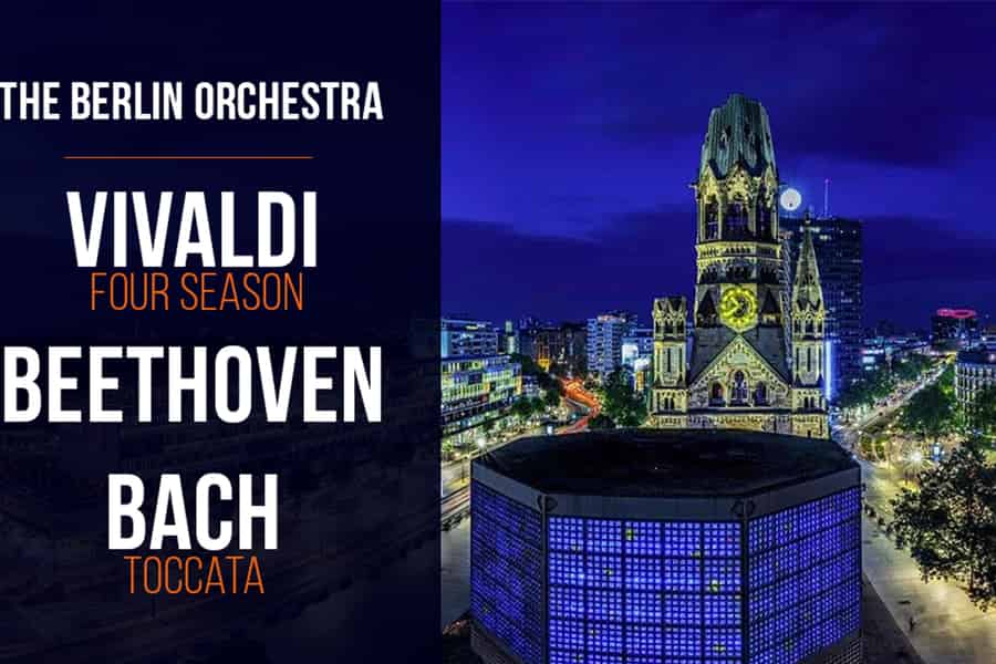 Berlin: Klassisches Konzert in der Kaiser-Wilhelm-Gedächtniskirche. Foto: GetYourGuide
