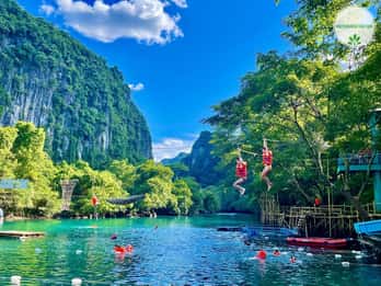Phong Nha: Esplorazione della grotta e tour della grotta oscura in zipline