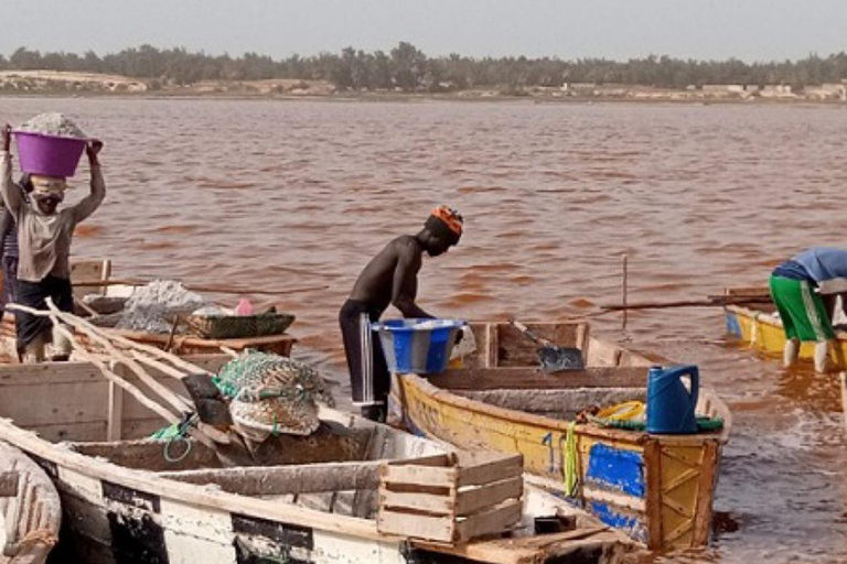 Desde Dakar: Lago Rosa y Excursión en Jeep con servicio de recogida del hotel