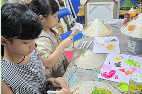 Ho Chi Minh City: Conical Hat Painting Workshop