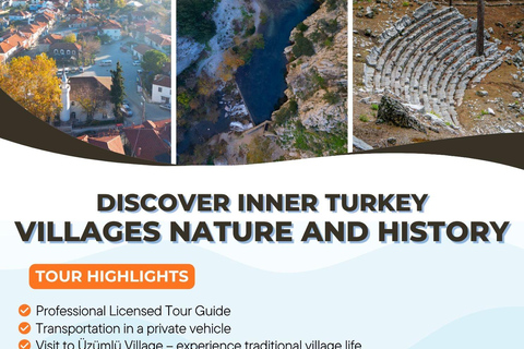 Fethiye Hidden Gems: Cadianda Oren Canyon & Üzümlü Village