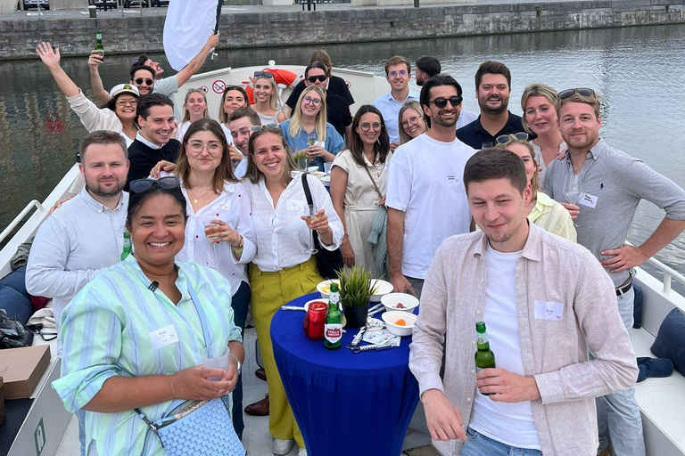 Antwerp: Private Harbor Cruise with Aperitif near the MAS XL Antwerp: Private Harbor Cruise with Aperitif near the MAS