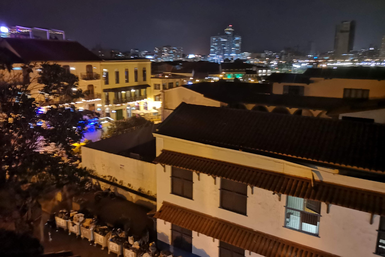 Panama: Night Tour and The Point Lookout Panama: Night tour with dinner, shared service in English