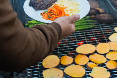 Santiago, Embalse del Yeso avec barbecue