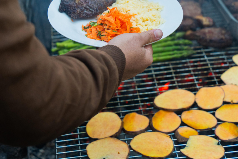 Santiago, Embalse del Yeso avec barbecue