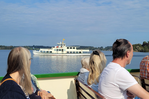 Visit to King Ludwig II's Castle on Herreninsel, Lake Chiemsee Herreninsel Chiemsee Castle, King Ludwig II, visit