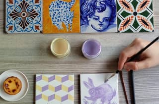 Porto: Masterclass in Fliesenbemalung im Privatatelier eines Künstlers