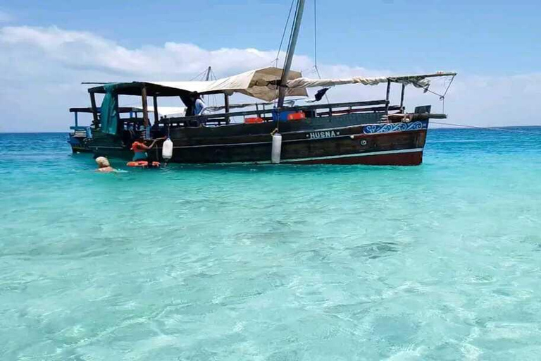 Traditional dhow ride to Kisite Marine Park & Wasini & dolphin watching