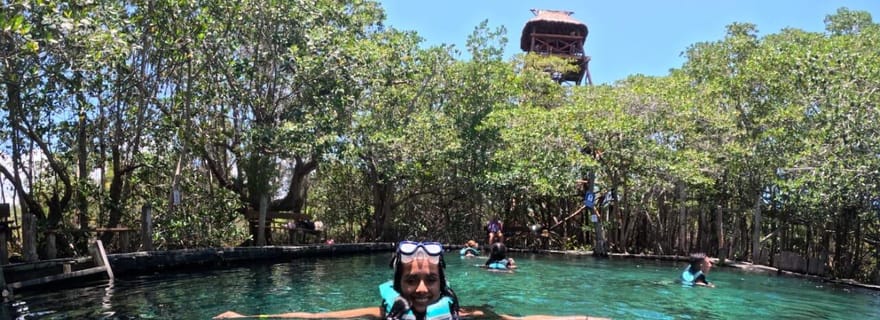 Depuis Holbox : Tour en bateau de la faune des 3 îles et de la baignade