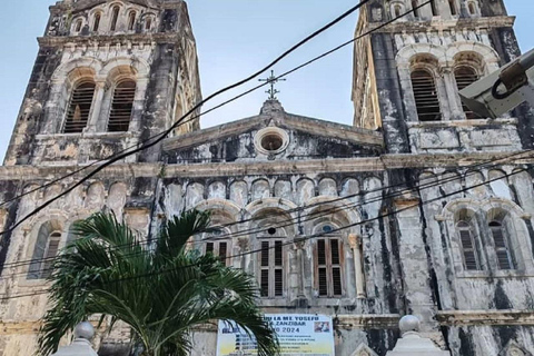 Zanzibar: Stone Town, Prison Island & Spice farm with Lunch Private tour no Hotel pickmup and drop off included