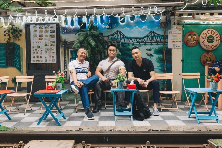 Hanoi Artisan Coffee Making Class with Train Street Small Group Tour