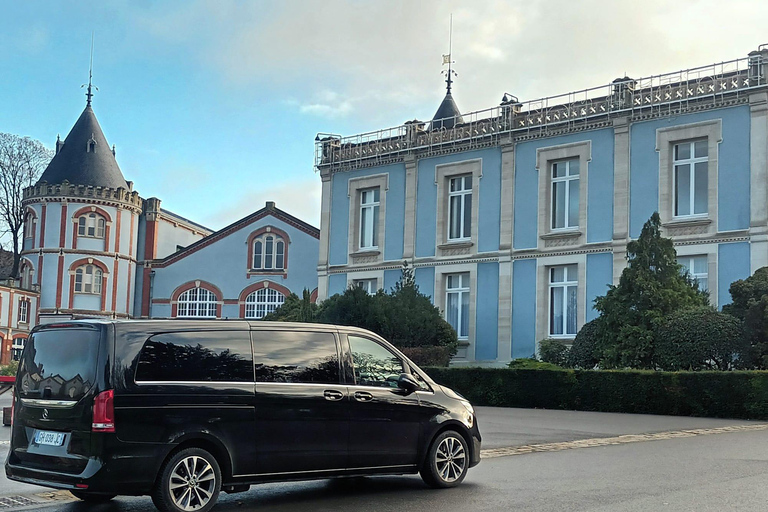 Från Reims: Transfer och bilfärd genom Champagne-regionenUpptäcktsdag med champagne