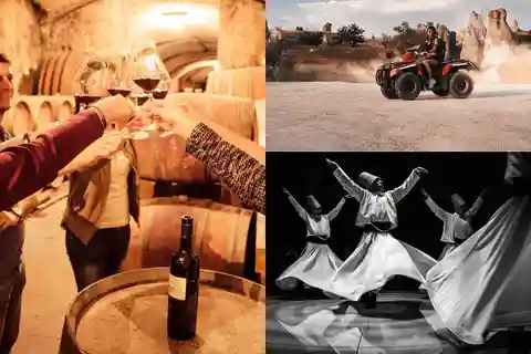Cappadocia: Combo Tour with Wine Tasting and Adventure Tours