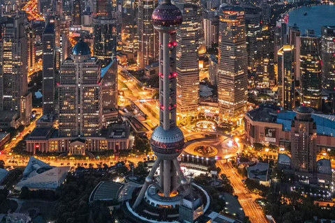 Shanghai: Oriental Pearl Tower Entry Ticket & Skywalk Shanghai: Oriental Pearl 2-Sphere Panoramic Pass
