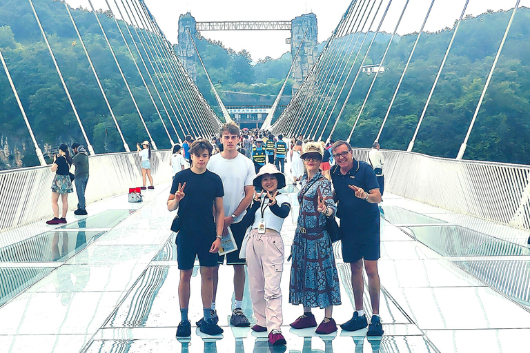 Zhangjiajie Glass Bridge, Huanglong Cave Shared/Private Tour Private tour
