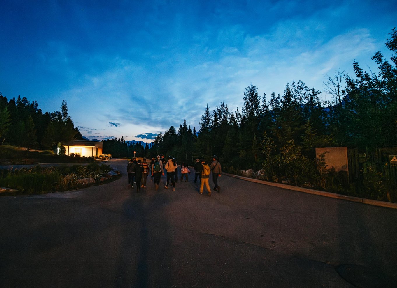 Banff: Aftenvandring med solnedgang og stjerner