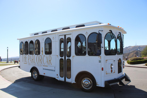 Los Angeles: #1 Trolley Bus Hollywood Sightseeing Tour Los Angeles: Luxury Hollywood Sightseeing Trolley Tour