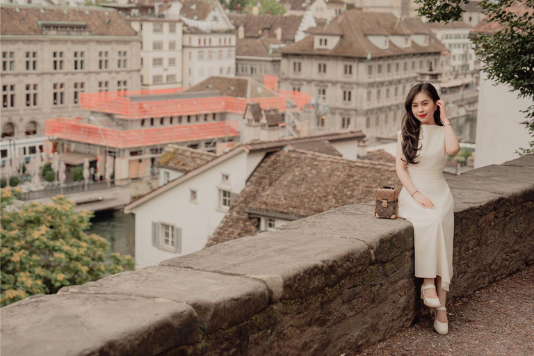 Zurich: Private Professional Photoshoot at Lindenhof