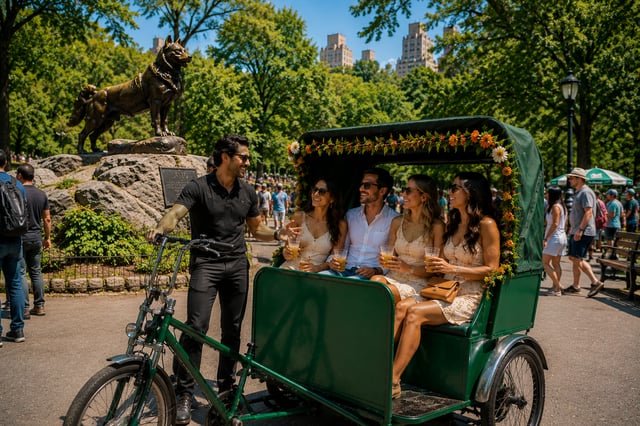 New York: tour Premium di Central Park con drink
