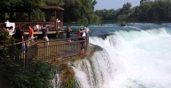 Alanya: Manavgat River Boat Cruise & Waterfall Visit