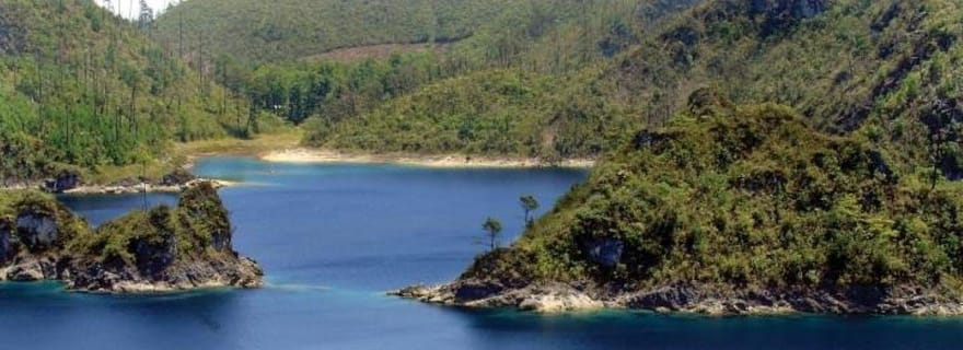 Lacs de Montebello et cascades de Chiflon depuis San Cristobal