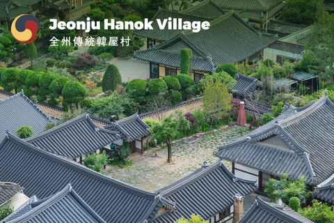 From Seoul: Jeonju Hanok Village & Jangtaesan Day Trip Hongik Univ. Station Exit 4